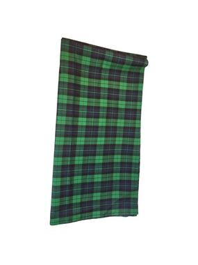 Black Watch Tartan Taffeta Fabric 2.5 Yards | Green Blue Plaid Fabric | Scottish